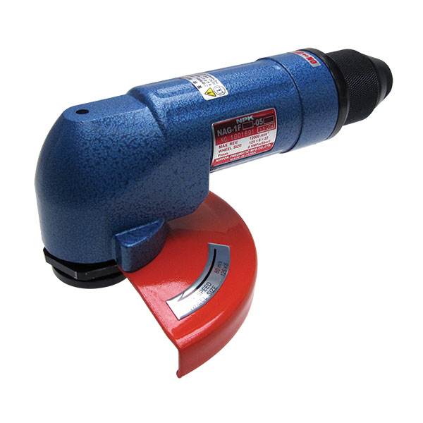 NPK 125MM AIR ANGLE GRINDER ROLL THROTTLE 